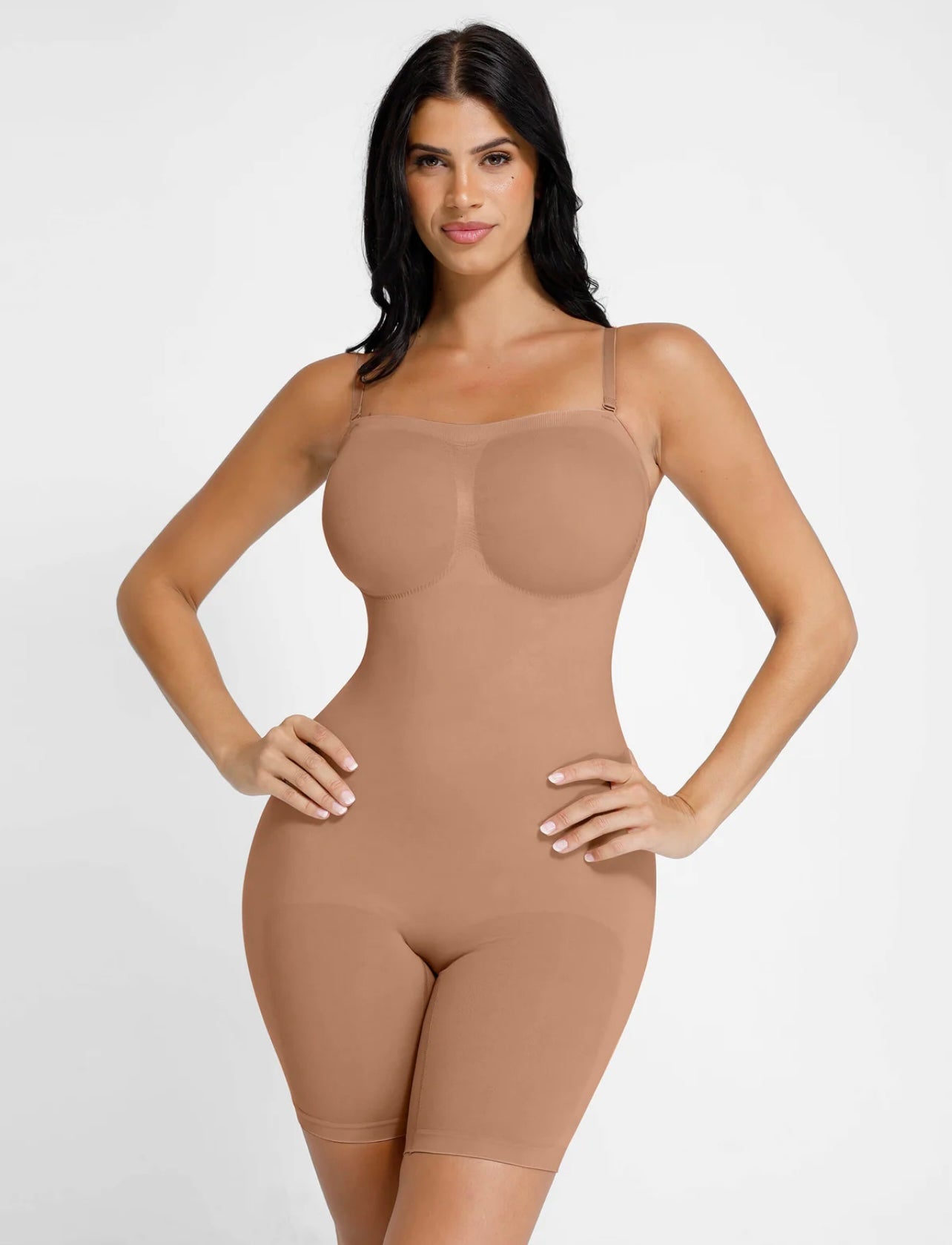 Bodysuit sin costuras y tirantes extraíbles